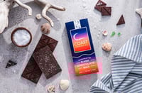 Coast - Dark Chocolate Sea Salt Bar (100mg)