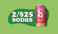 Promotional image for 2/$25 Keef/CQ Soda