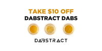 Promotional image for Take $10 OFF Dabstract Dabs