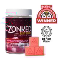 Shop 1:1:1 Zzzonked Sleepy Mixed Berry Gummies [20pk] (CBD:CBN:THC