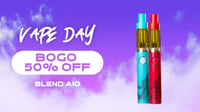 Promotional image for Vape Day Blend - BOGO 50% OFF
