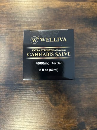 Extra Strength Salve with Arnica [2oz] (2000mg CBD/500mg THC/1500mg CBG)