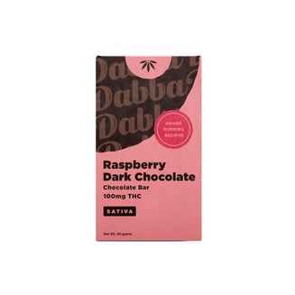 Raspberry - Sativa (100mg) by Dabba Chocolate