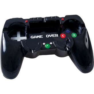 Game Controller Shape Polyresin Ashtray, 7.75 x 5