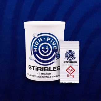 1:3 Unflavored STiRiBLES [20pk] (300mg CBD/100mg THC)