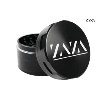 ZAZA - 2"(50mm) 4-Piece Grinder, Black