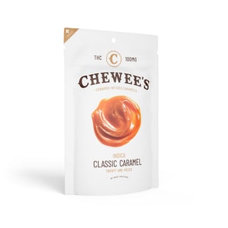 Chewee's - Caramels - 20pcs - Indica - 100mg