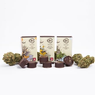 Papaya Melonz (50mg) by Crop Circle Chocolate