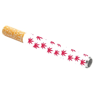 Aluminum One Hitter Pipe - Assorted Colors
