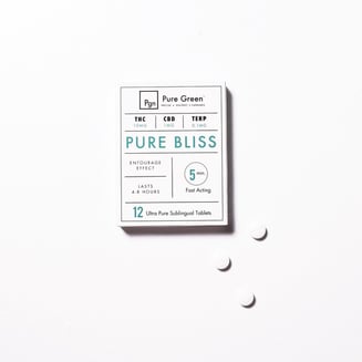 Bliss [2pk] (1mg CBD/10mg THC) by Pure Green