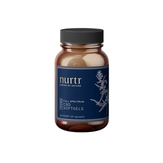 Nurtr Softgel [30pk] (750mg CBD) by Columbia Care