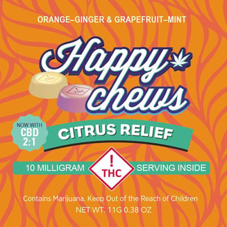 2:1 Citrus Relief by Happy Chews