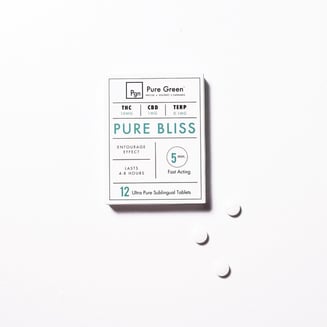 Bliss [12pk] (1mg CBD/10mg THC) by Pure Green