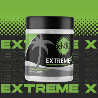 Extreme X Body Rub (2000mg CBD/2000mg THC)