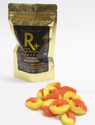 OG Peach Rings (300mg) by Remedy Plus