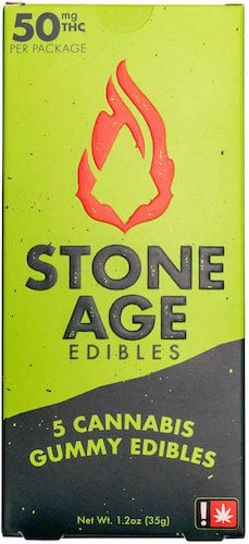 Watermelon (50mg) by Stone Age Edibles