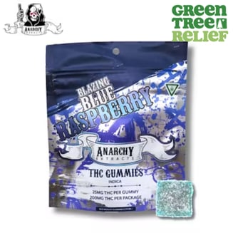 Blazing Blue Raspberry [8pk] (200mg)