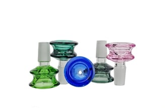Color Hourglass 14mm Flower Bowl $9