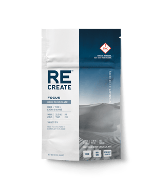 Focus Chocolates [3pk] (30mg CBD/7.5mg THC) by ReCreate