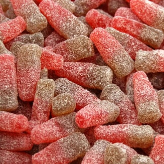 Cherry Kola Bottles (150mg) by Infused Edibles