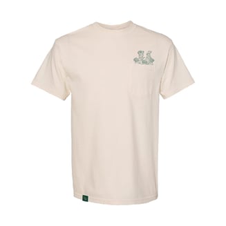 Short Sleeve T-Shirt Classic Pocket - Ivory [M]