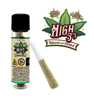 (Sativa) Juice Box x Super Green Crack | 5x Infused .8g Single PreRoll |