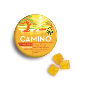 1:1 'Balance' Mango Serenity [20pk] (100mg CBD/100mg THC)