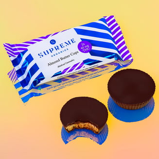 Almond Butter Cups [2pk] (40mg) by Supreme Organics