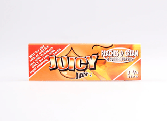 Juicy Jay's Papers 1.25 w/ Tips - PEACHES & CREAM