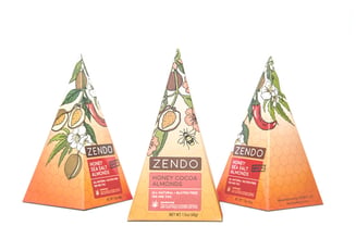 Spicy Sea Salt Almonds [1.5oz] (100mg) by Zendo