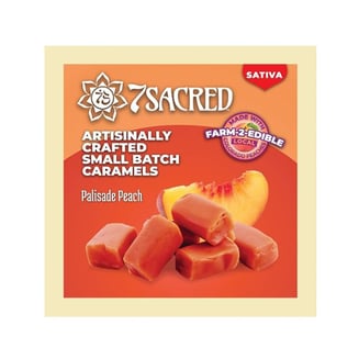 Palisade Peach - Sativa (100mg) by 7 Sacred