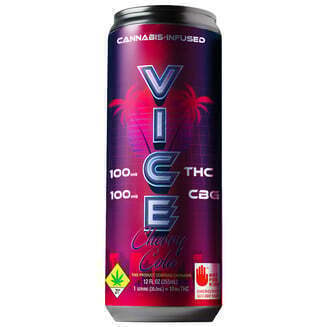 1:1 Cherry Cola [12oz] (100mg THC/100mg CBG)