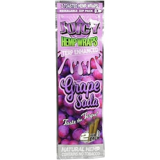 Juicy Hemp Wraps - Grape Soda