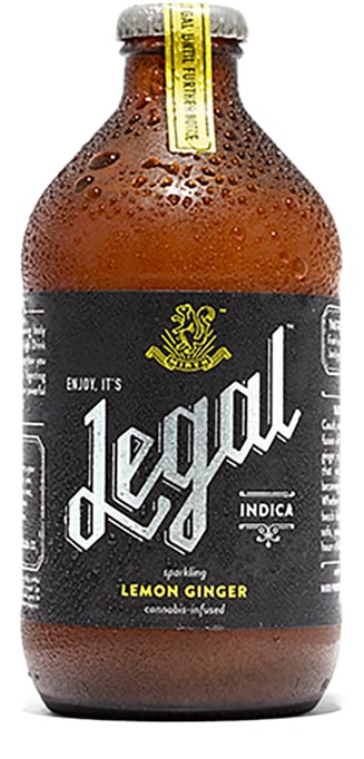 Lemon Ginger - Indica (10mg) by Legal
