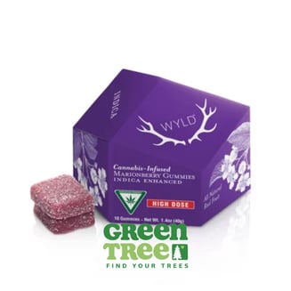 *HIGH DOSE* Marionberry Indica Enhanced Gummies | 200mg