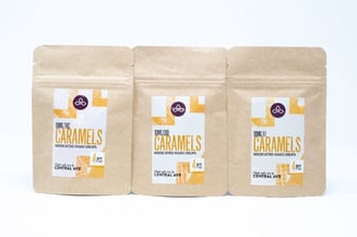 Caramel 1:1 CBD:THC [4pk] (40mg CBD/40mg THC) by Central Ave Compassion Center