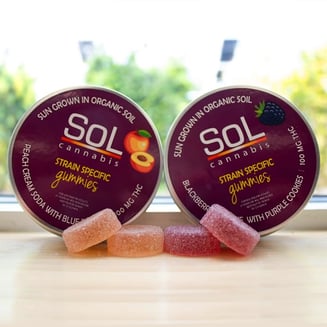 Blackberry Key Lime (100mg) by SoL Cannabis