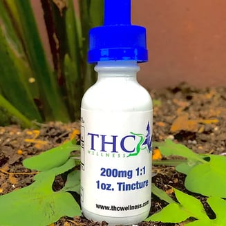 1:1 CBD:THC [1oz] (200mg) by THC Wellness