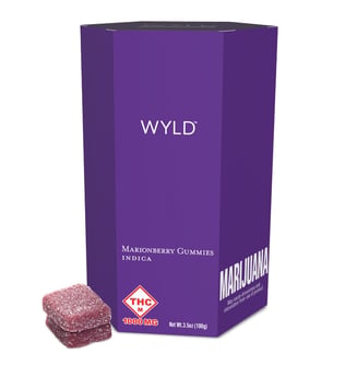 *High Dose* Marionberry Indica Enhanced Gummies | 1000mg