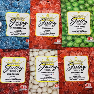 Juicy Gummies (300mg) by Juicy