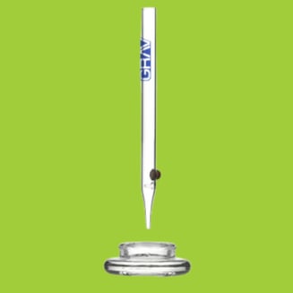 GRAV® Quartz Vape Straw with Dab Dish