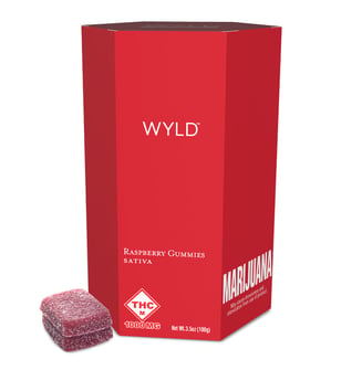 *High Dose* Raspberry Sativa Enhanced Gummies | 1000mg