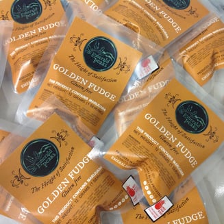 Golden Fudge [10pk] (100mg) by Emerald Peaks