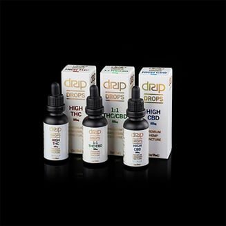 1:1 Vanilla [30ml] (300mg CBD/300mg THC) by Drip Drops
