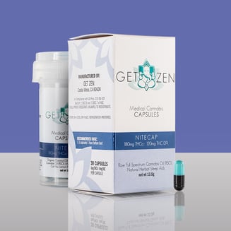 NiteCap [2pk] (16mg THC/24mg THCa) by Get Zen