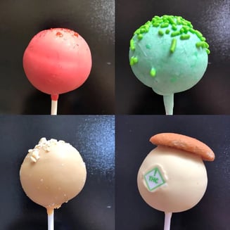 Lemon Blueberry (150mg) by Mile High Cake Pops
