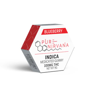Blueberry Bliss (100mg) by Pure Nirvana