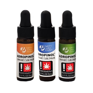1:1 Peppermint (100mg CBD/100mg THC) by Dirty Arm Farm