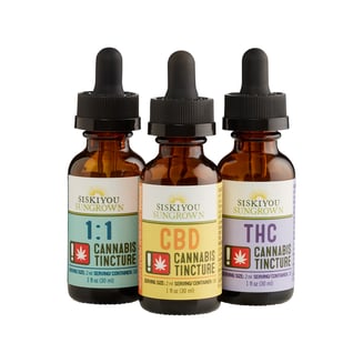 1:1 Peppermint [1oz] (350mg CBD/350mg THC) by Siskiyou Sungrown