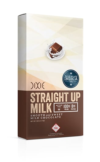 Straight Up Milk - Indica (100mg) by Dixie